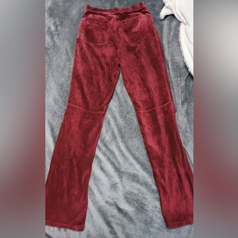 Women's Burgundy Pants